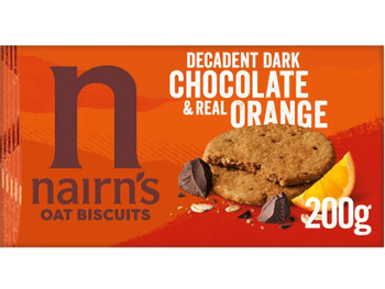 Nairns Chocolate Orange Oat Biscuits 200g x 6