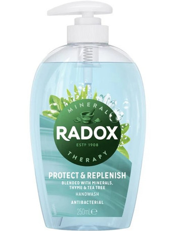6 x Radox Hand Wash Anti-Bacterial Handwash Replenish 250ml