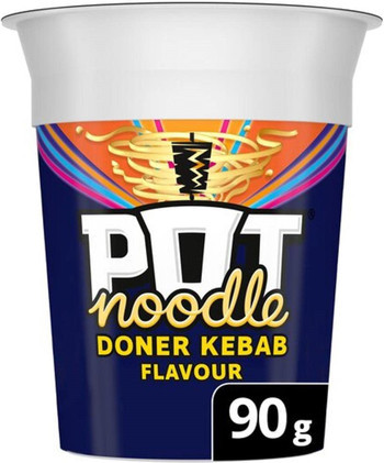 Pot Noodle Doner Kebab 90g  x 12