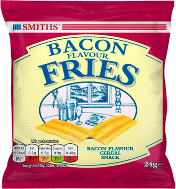 Smiths Bacon Fries 24g  x 96