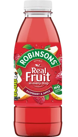 Robinsons Raspberry & Apple 500ml x 12