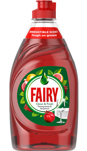 Fairy Washing Up Liquid Pomegranate & Grapefruit 320ml  x 10
