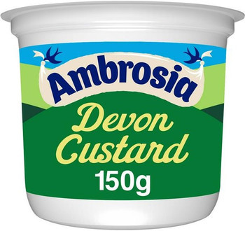 12 x Ambrosia Devon Custard Pot 150g