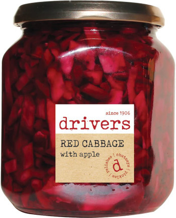 6 x Drivers Red Cabbage With Apple 550g