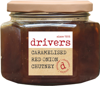 6 x Drivers Caramelised Red Onion Chutney 350g
