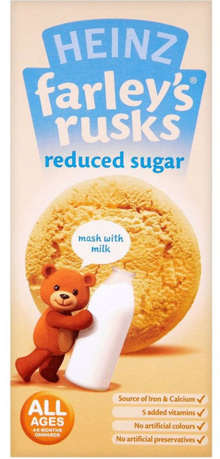 Farleys Rusks Reduced Sugar 9 Pack