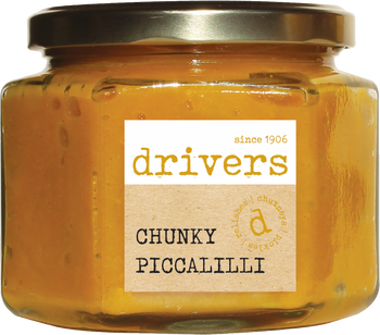 6 x Drivers Chunky Piccalilli 350g