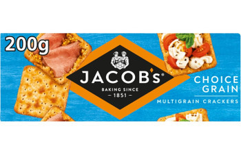 Jacobs Choice Grain Crackers 200g x 12