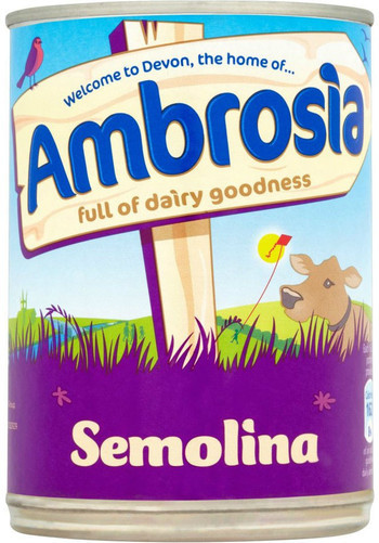 6 x Ambrosia Semolina 400g