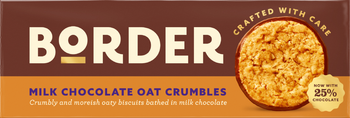 Border Biscuits Chocolate Oat Crumble 150g x 12
