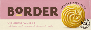 Border Biscuits Viennese Whirls 145g x 12