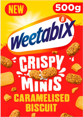 5 x Weetabix Minis Caramelised Biscuit 500g