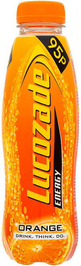 Lucozade Energy Orange 380 ml - Pack of 4