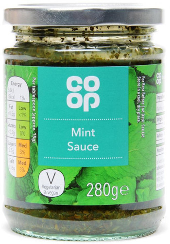 6 x Co-op Mint Sauce 180g