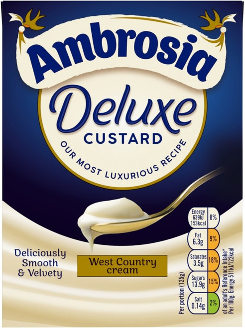 Ambrosia Deluxe West Country Cream Custard 750g