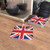 British Flag Coasters (50 or 100 pcs)
