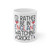 I'd Rather Be In England Watching Cricket Ceramic Mug 11oz