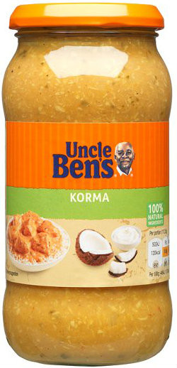 Uncle Bens Medium Curry Sauce 500 G