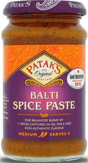 Pataks Balti Curry Paste 283g - Authentic British Indian