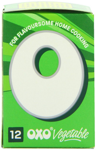 Oxo Vegetable Cubes 71g | Authentic British Stock Cubes