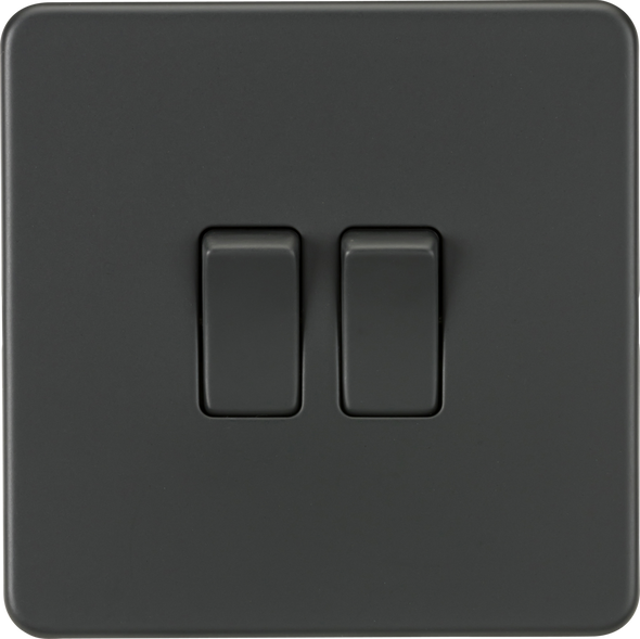 10AX 2G 2-way Switch - Anthracite
