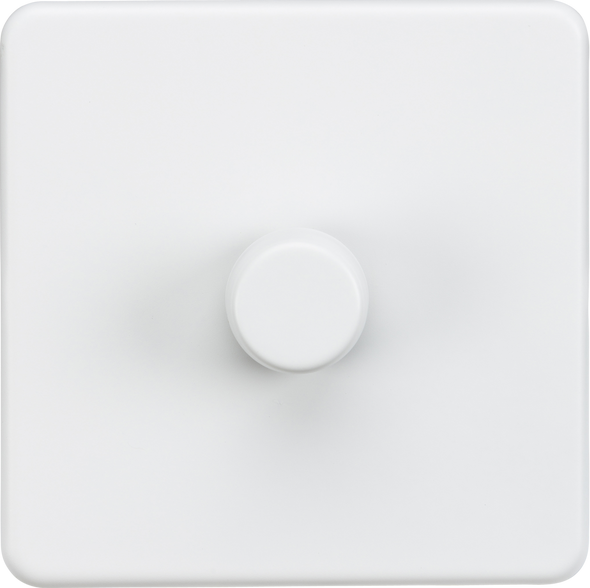 1G 2-way 10-200W (5-150W LED) Trailing Edge Dimmer - Matt White