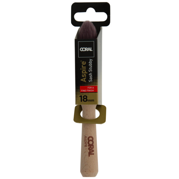 Coral Aspire Round Sash 18mm Stubby