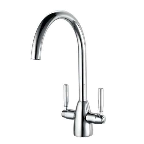 High quality brass body

- Available in matt black chrome and brass finish

- Dual lever

- Monobloc