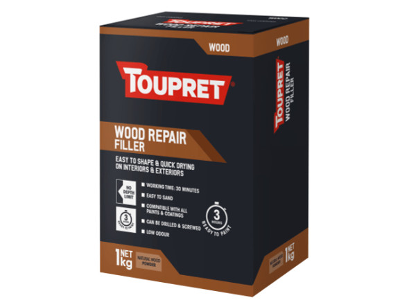 Toupret Wood Repair Filler Natural 1kg