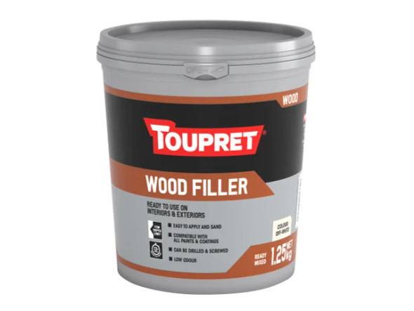 Toupret  Wood Filler Off-White 1.25kg