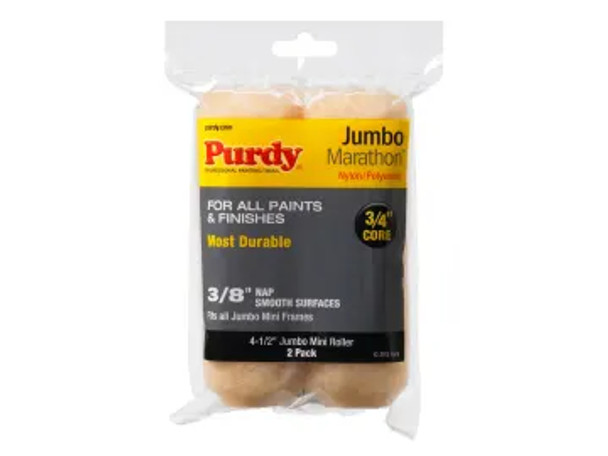 Purdy Marathon Jumbo Mini Roller Sleeve 4.1/2In 2 Pack