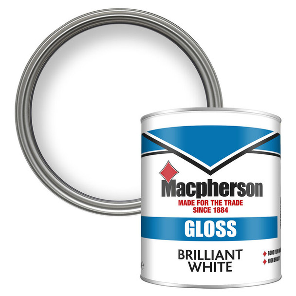 Macpherson Gloss Brilliant White 1L