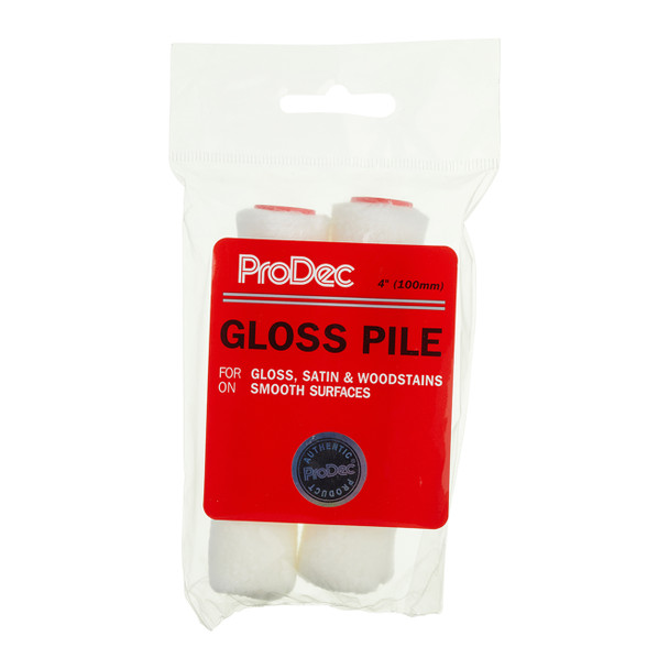ProDec 2 pk Gloss Pile 4" Mini Rollers