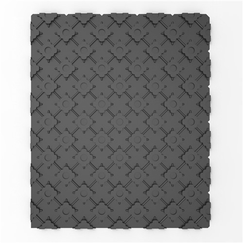 KeyPlumb Castellated UFH Panel for 16mm pipe - 1250 x 850 x 20