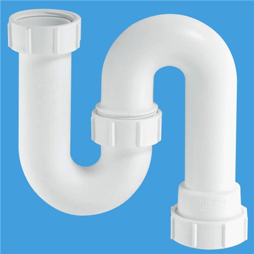 75mm Water Seal Tubular Swivel 'S' Trap with Multifit Outlet Available in 1Â¼", 1Â½", and 2" sizes75mm Water Seal Multifit Compression Outlet suits all plastic, copper and lead pipeManufactured in polypropylene Conforms to BS EN 274-1:2002