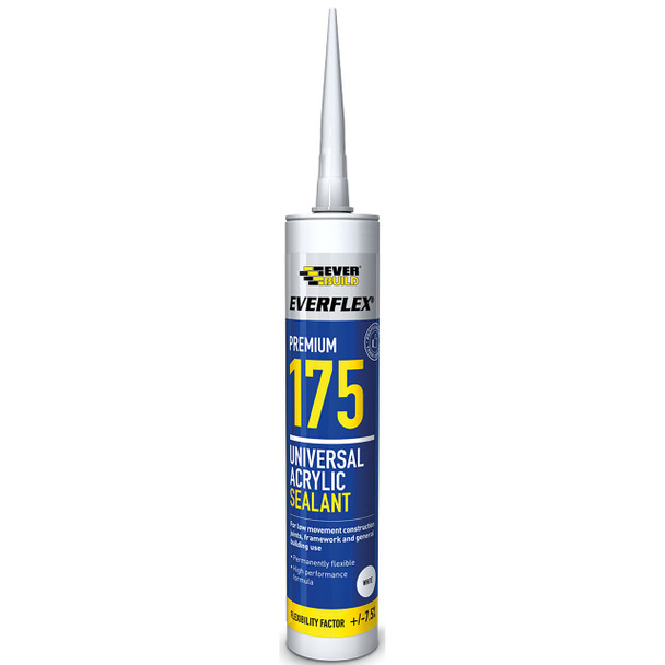 EVERBUILD® EVERFLEX® 175 Universal Acrylic Sealant 300ml
