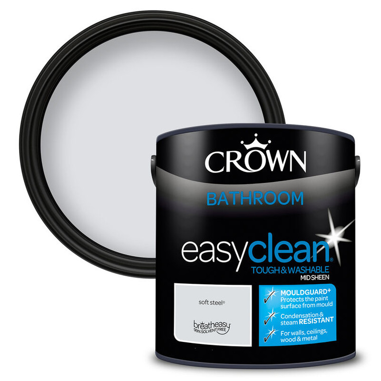 Crown easyclean® Bathroom 2.5L soft steel®
