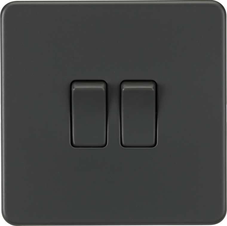 10AX 2G 2-way Switch - Anthracite