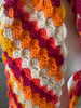 Twist of Citrus Color Handmade-Crochet Scarf