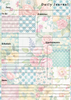 Handmade Quilt Patchwork Themed Daily Journal Notepad