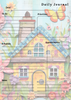 Handmade Spring Themed Daily Journal Notepad
