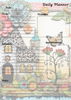Handmade Spring Themed Daily Planner Notepad