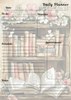 Handmade Vintage Books Themed Daily Planner Notepad