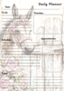 Handmade Farm Themed Daily Planner Notepad