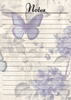 Butterflies Themed Notepads.