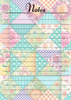 Quilt Patchwork Themed Notepads.
