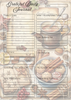 Cooking/Baking Themed Grateful Daily Planner Notepad