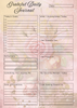 Flowers Themed Grateful Daily Planner Notepad.