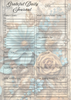 Flowers Themed Grateful Daily Planner Notepad.