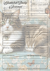 Cat Themed Grateful Daily Planner Notepad.
